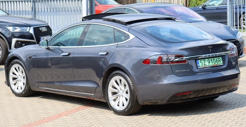 Tesla Model S cena 168510 przebieg: 151000, rok produkcji 2018 z Tuchola małe 781